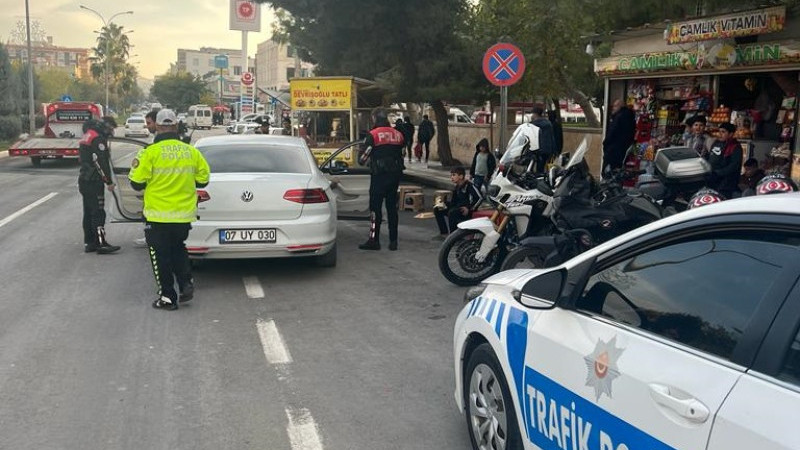 Şanlıurfa'da Eş Zamanlı Trafik Uygulaması Yapıldı