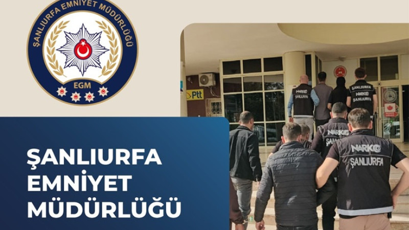 Şanlıurfa'da Aranan 3 Şüpheli Şahıs Yakalandı