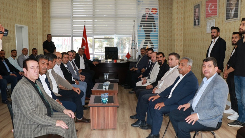 İl Başkanı Delioğlu'ndan Belediye Başkanı Ayhan'a Ziyaret