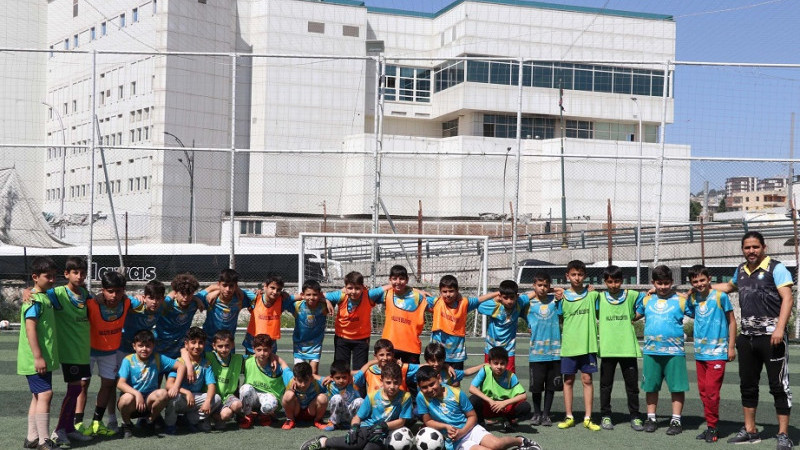 Haliliye Futbol Okulunda Genç Yetenekler Yetişiyor