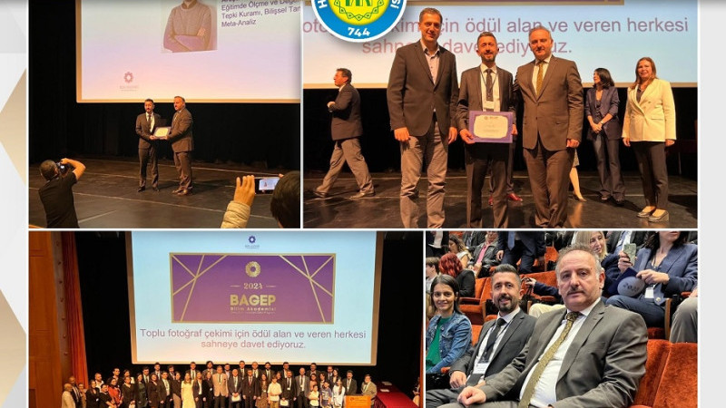 Doç. Dr. Sedat Şen, BAGEP Ödülüne Layık Görüldü