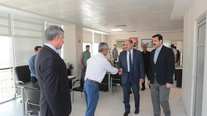 Başkan Gülpınar, Belediye Personelleriyle Bir Araya Geldi