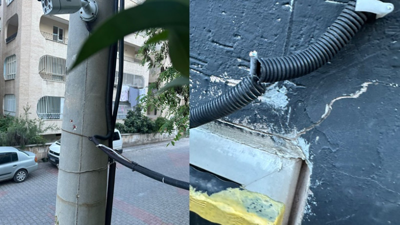 Şanlıurfa'da Federasyonun Kamera Kablolarını Kesti