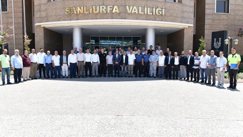 Vali Şıldak: Hedefimiz Şanlıurfa’yı Daha Huzurlu Bir Şehir Haline Getirmek 