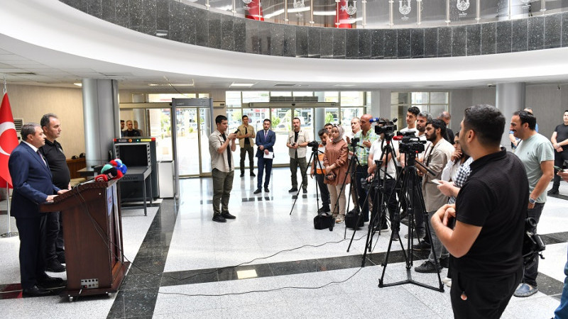 Şanlıurfa'da Asayiş ve Güvenlik Basın Bilgilendirme Toplantısı Gerçekleştirildi