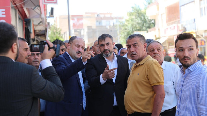  Başkan Gülpınar, Viranşehir'de Çalışmaları Yerinde İnceledi