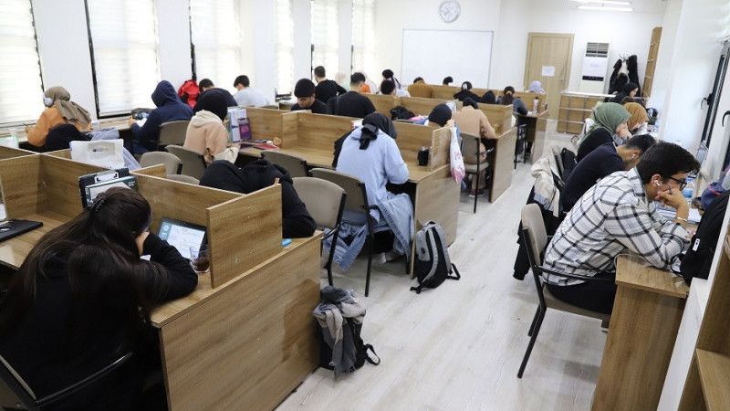 Karaköprü'deki Okuma Evlerine Öğrencilerden Yoğun İlgi