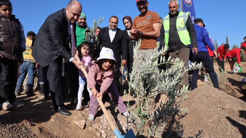 Şanlıurfa'da Hatıra Ormanı Projesi Start Aldı