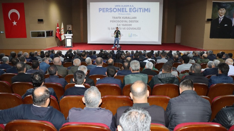 Urfa Ulaşım A.Ş Personellerine Seminer Verildi