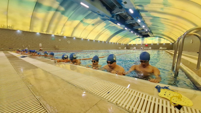 Büyükşehir Belediyesi Yüzme Takımı Olimpiyatlara Hazırlanıyor