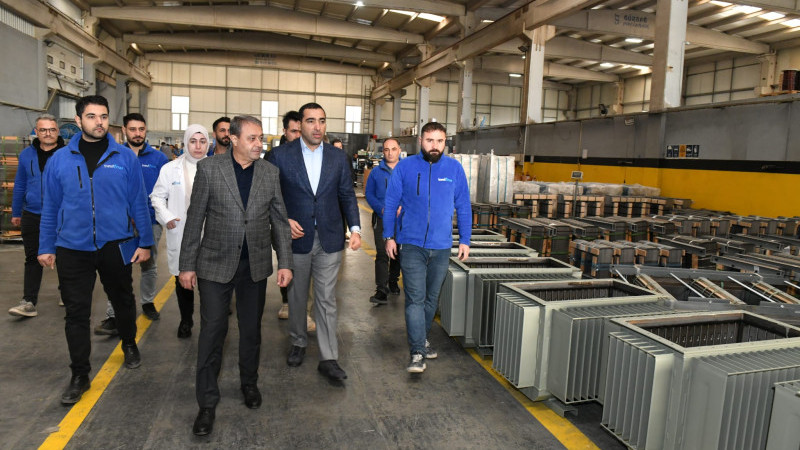 Vali Şıldak OSB’de Fabrika ve İşletmeleri Ziyaret Etti