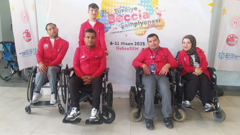  Boccia Türkiye Şampiyonası’nda Şanlıurfa Rüzgarı Esti