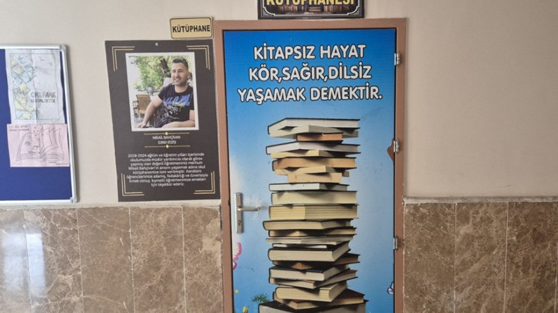 Siverek’te Merhum Öğretmen Mekail Bahçivan’ın Adı Kütüphanede Yaşatılacak