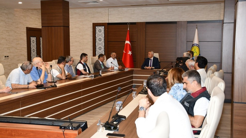 Genel Müdür Atalay ve AARINENA Heyetinden Harran Üniversitesi’ne Ziyaret 