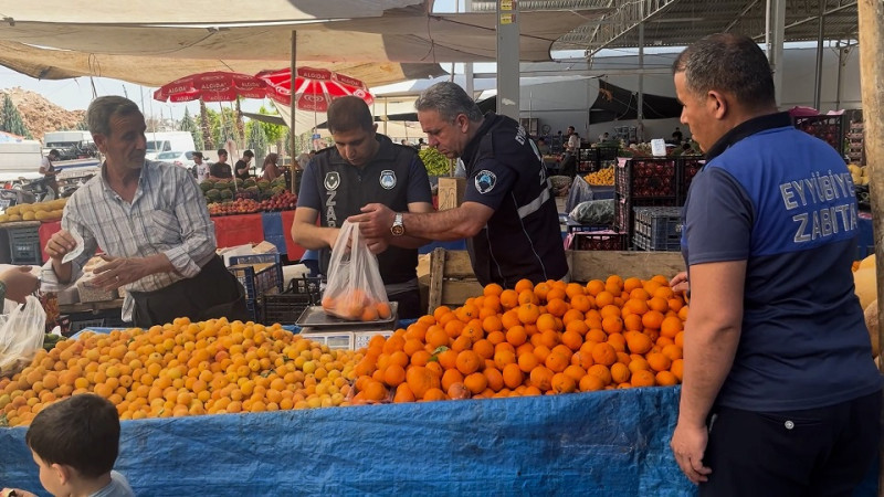 Eyyübiye’de Zabıta Denetimleri Devam Ediyor