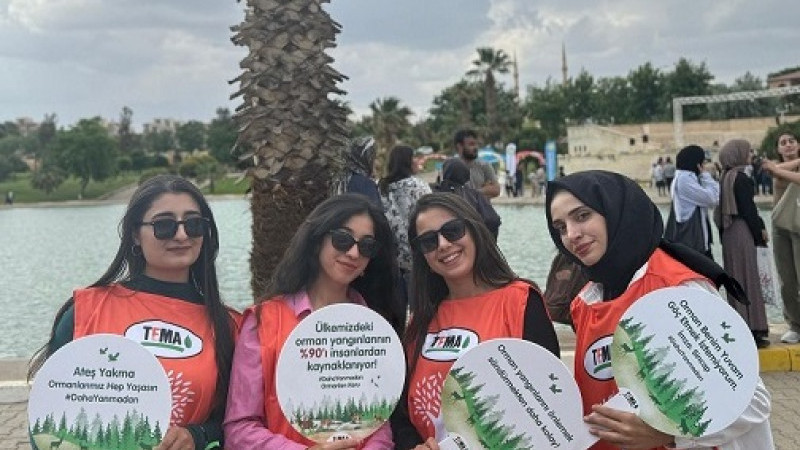 Harran Genç TEMA Kulübü: “Daha Yanmadan Ormanları Koruyalım”