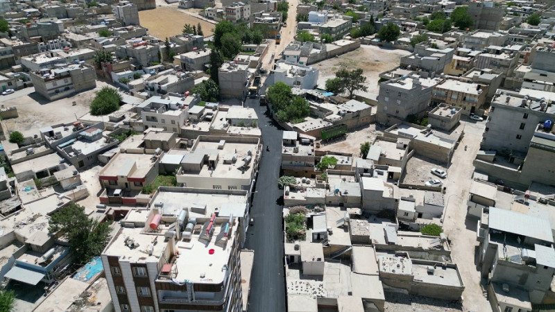Büyükşehir Belediyesi, Suruç Tilal Caddesi’nde Asfalt Çalışmasını Tamamladı