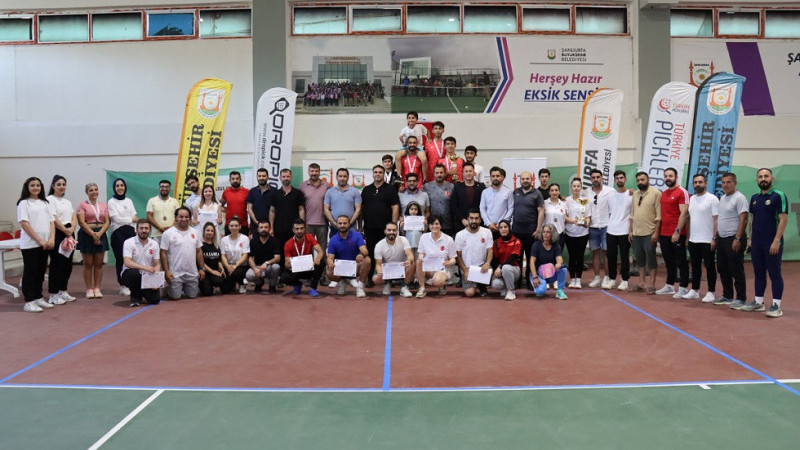 Şanlıurfa'da Düzenlenen Pickleball Turnuvası Sona Erdi
