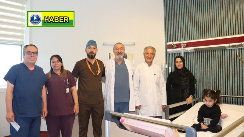 3 Yaşındaki Çocuk Harran Üniversitesi Hastanesi’nde Hayata Tutundu