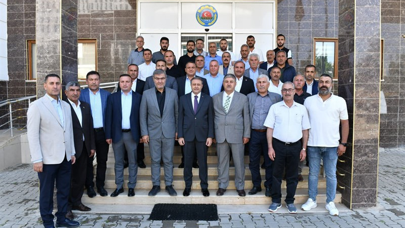 Vali Şıldak, Ziraat Odası Ve Mimarlar Odasını Ziyaret Etti