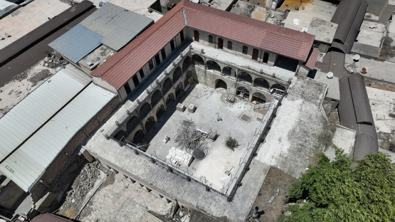 Şanlıurfa Büyükşehir Belediyesi Barutçu Hanını Gün Yüzüne Çıkıyor