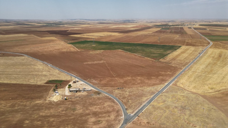 Şanlıurfa Büyükşehir Belediyesi'nden Siverek Kırsalında Ulaşım Çalışmaları