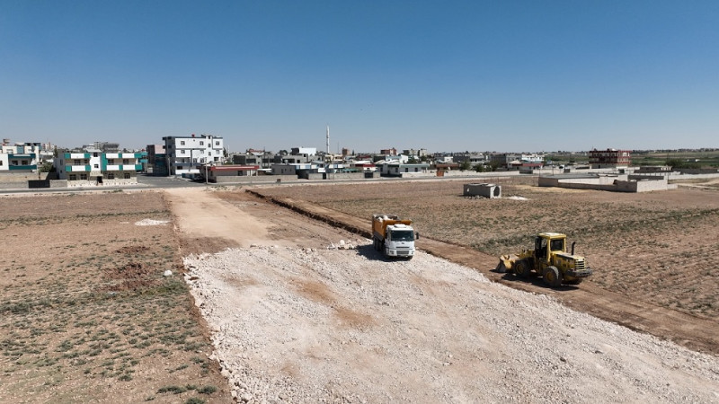 Şanlıurfa Büyükşehir Belediyesi'nden Akçakale’de Ulaşım Çalışmaları