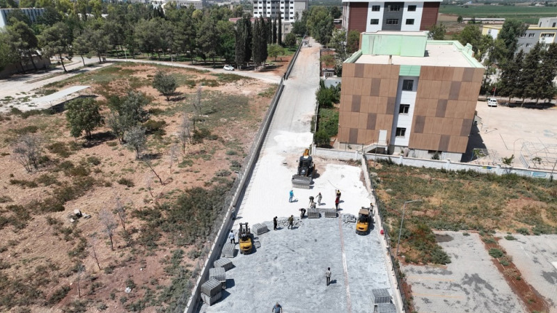Eyyübiye’de Ulaşım Çalışmaları Devam Ediyor