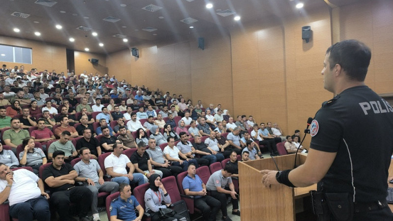 Şanlıurfa Sağlık Müdürlüğü Güvenlik Personeline Hizmetiçi Eğitim Programı Düzenlendi