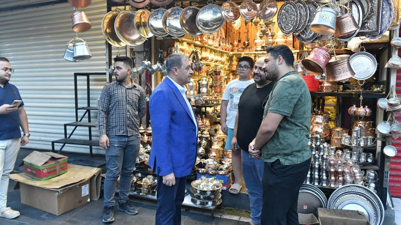 Vali Şıldak’tan Haşimiye Esnafına Ziyaret