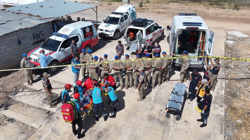 Şanlıurfa İl Sağlık Müdürlüğü’nde Gerçeği Aratmayan Tatbikat