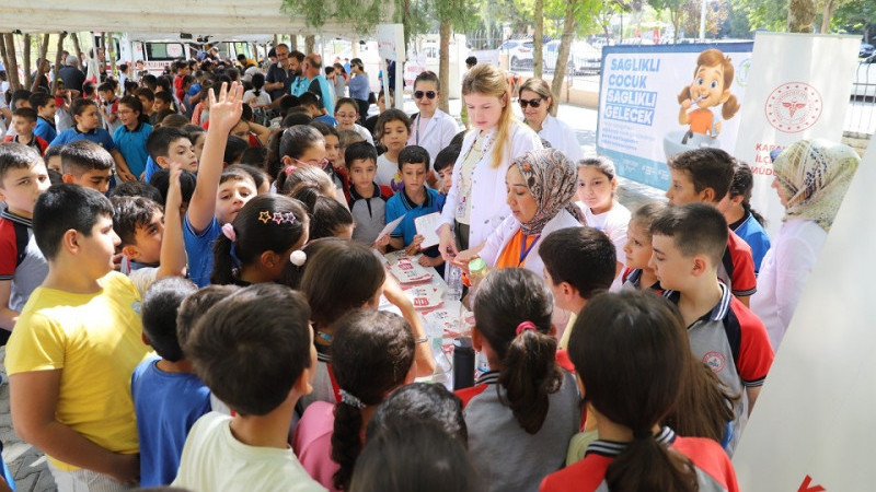 Karaköprü ’de Sağlıklı Çocuk, Sağlıklı Gelecek Etkinliği Düzenlendi