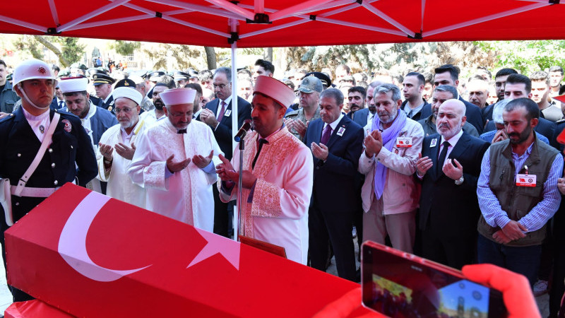 Şanlıurfa Şehidini Uğurladı
