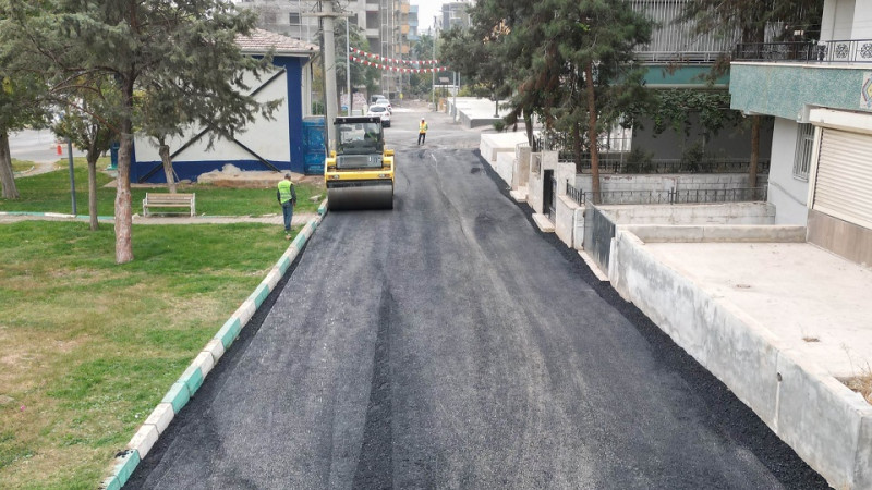 Haliliye İlçe Genelinde Üstyapı Çalışmaları Devam Ediyor