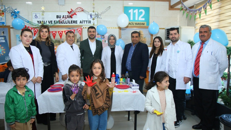 Balıklıgöl Devlet Hastanesi’nde Dünya Çocuk Hakları Günü Etkinliği