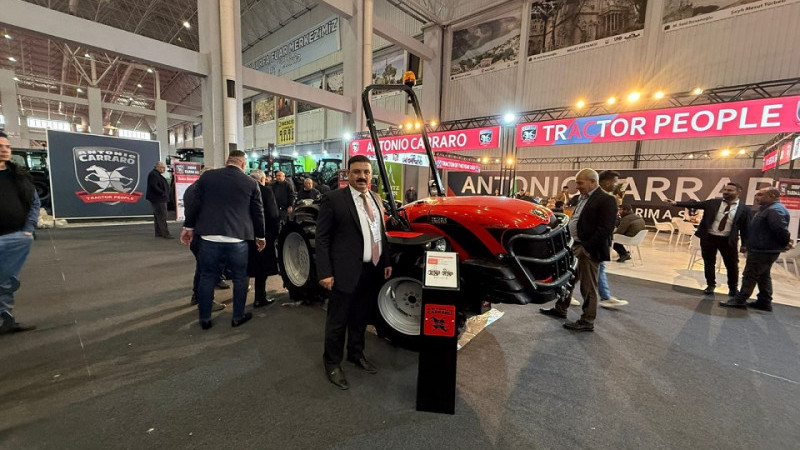  Antonio Carraro Traktörleri Şanlıurfa Fuarında Tanıtılıyor