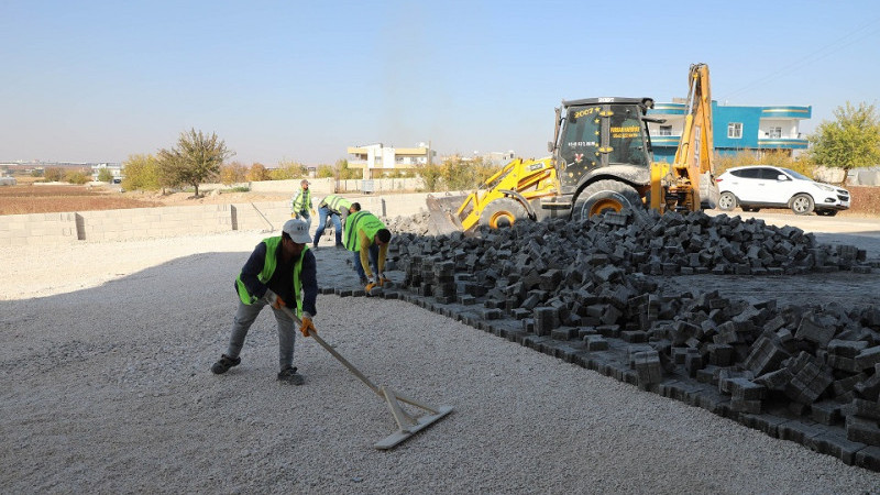Haliliye'nin Kırsal Mahallelerindeki Çalışmalar Sürüyor