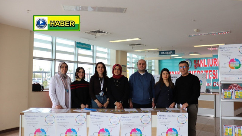 Şanlıurfa'da Otizm Farkındalığına Dikkat Çekildi