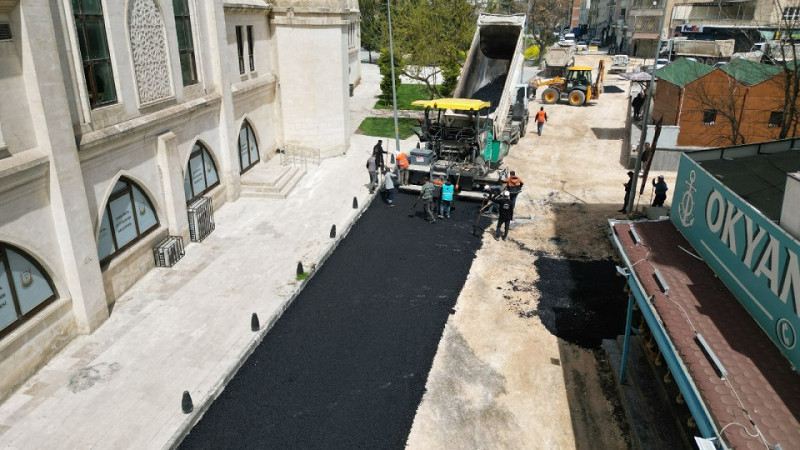 Büyükşehir Belediyesi Bamyasuyu Mahallesi’nde Asfalt Çalışmalarını Tamamladı