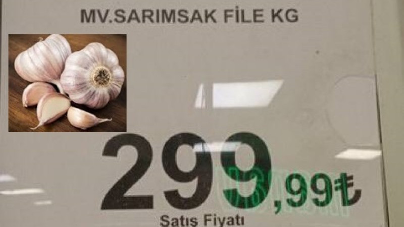 Sarımsakta Fiyat Farkı Gündeme Taşındı: Halden 60 TL, Market Rafında 300 TL