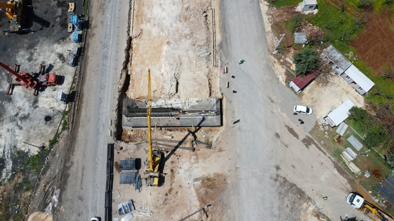 Evren Sanayi Sitesi’ Katlı Köprülü Kavşak Projesi Hızla İlerliyor