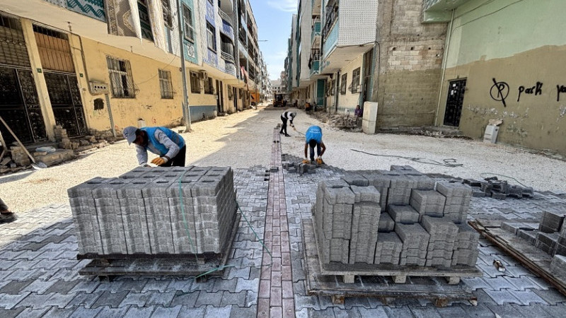 Eyyübiye’de Yol Yenileme Çalışmaları Devam Ediyor