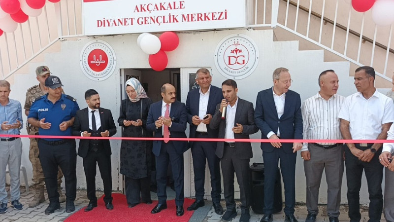 Akçakale İlçe Müftülüğünde Gençlik Merkezi Açıldı