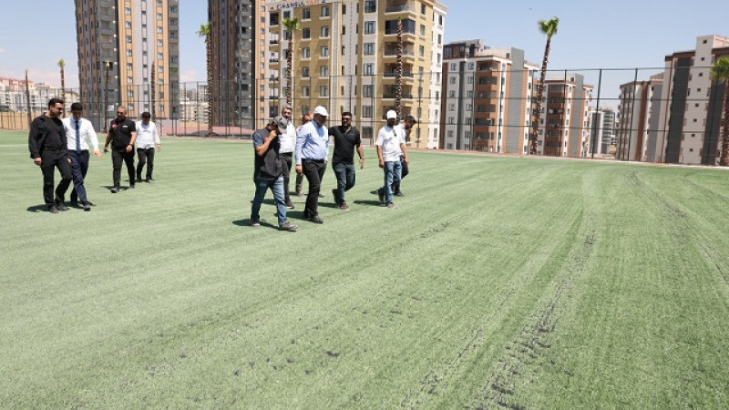 Başkan Çiftçi, Spor Komplekslerinde İncelemelerde Bulundu