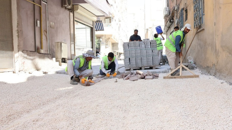 Haliliye İlçe Genelinde Üstyapı Çalışmaları Sürdürülüyor