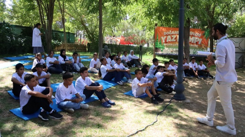 Şanlıurfa Büyükşehir Belediyesi’nin Düzenlediği “Doğanın Kaşifleri Yaz Kampı Sürüyor