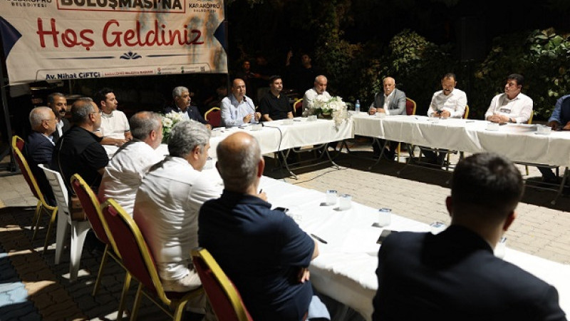 Karaköprü’de Halk Buluşmaları Devam Ediyor