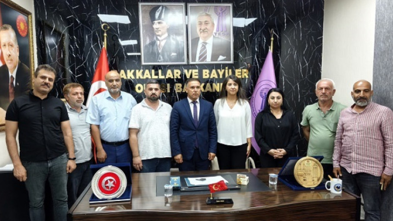 Bakkallar ve Bayiler Odası Başkanlığına Ayan’dan Ziyaret
