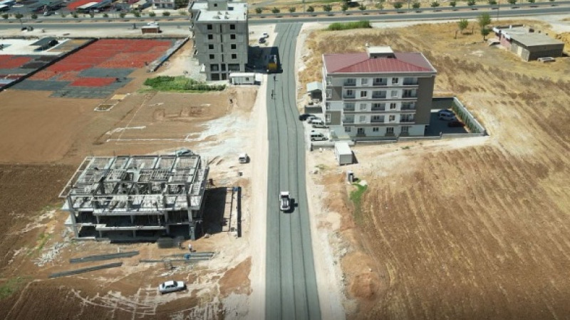 Haliliye'nin Dağeteği Mahallesi Asfaltla Yenileniyor
