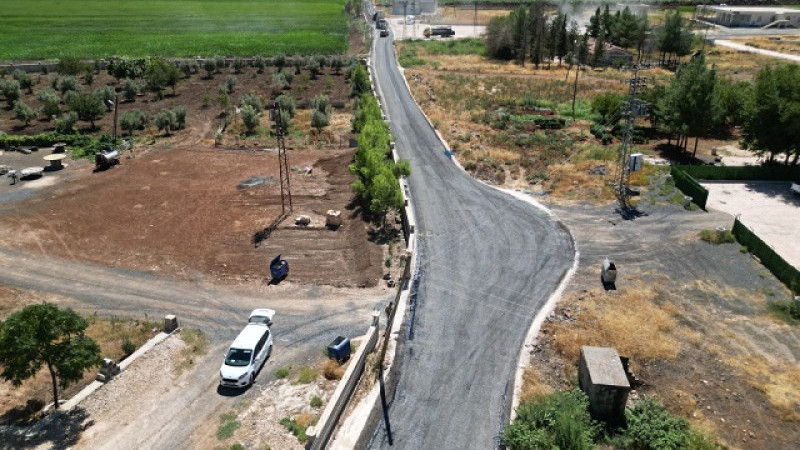Şanlıurfa Büyükşehir Belediyesi, Viranşehir Kırsalında Yolları Yeniliyor